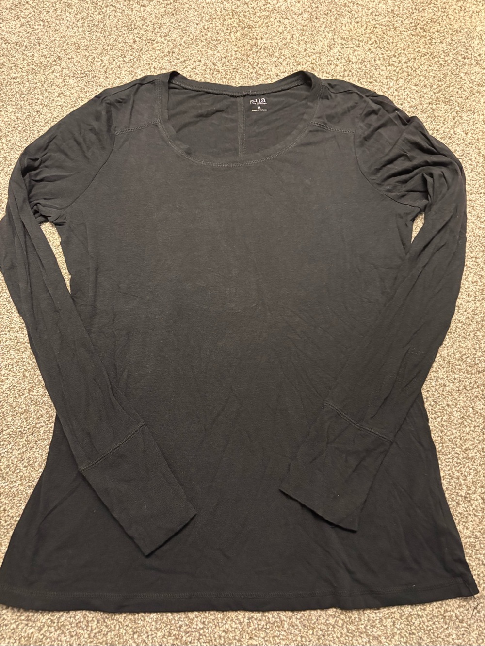 Basic black long sleeve